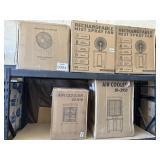 Lot of 5 pcs mix fans and coolers
