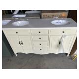 60 inch vanity bottom damaged