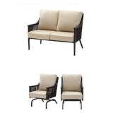 Hampton Bay  3 pc patio set  ( new in the box )