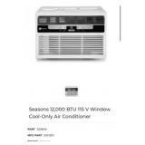 (1)new  Seasons 12,000 BTU 115 V Window C