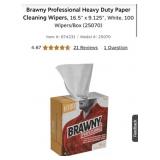 5 cartons of 5 boxes - 100 Wipers/Box  NEW B