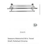 72 pcs Seasons Westwind 18 In. Towel Shelf,