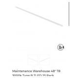 63 packs of 25 pcs Maintenance Warehouse 48" T8