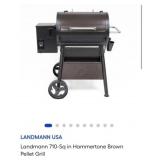 (1) new Landmann 710-Sq in Hammertone Brown