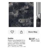 340 sq ft Santa Loma Nightfall 24 in. x 48 in.