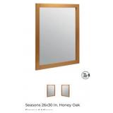 Lot of 22 pcs new Seasons 26x30 In. Honey Oak