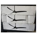 3 pcs MINKA-AIRE Light Wave 65 in. Integrated L