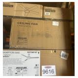 4 pcs Assorted Cieling Fans