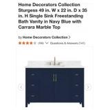 (1) Home Decorators Collection Sturgess 49 in. W
