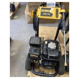 (1) Dewalt 3600 psi gasoline pressure washer