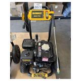 (1) Dewalt 3600 psi gasoline pressure washer