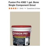 9 pcs Fusion Pro #382 1 gal. Bone Single