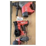 3 pcs Milwaukee Tools