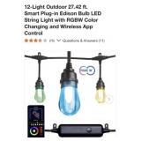 8 packs New 12-Light Outdoor 27.42 ft. Smart