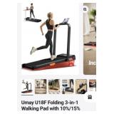 9 pcs Umay U18F Folding 3-in-1 Walking Pad with 1