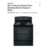 (1) GE 30 in. 4 Burner Element Free-Standing E