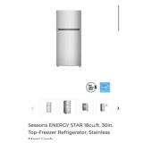 (1) Seasons ENERGY STAR 18cu.ft. 30in. Top-Freezer