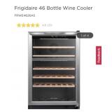 (1) Frigidaire 46 Bottle Wine Cooler FRWE4626AS
