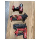 3 pcs Milwaukee tools