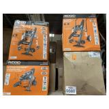4 pcs Ridgid Assorted Vacuums
