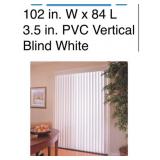 100 pcs approx 102 in. W x 84 L 3.5 in. PVC