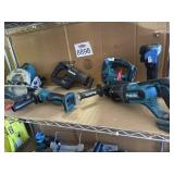 7 pcs makita tools