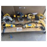 7 pcs Dewalt tools