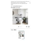 8 pcs Assorted Colored Over The Toilet Storage