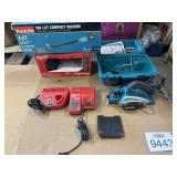 5 pcs Assorted Milwaukee and Makita Tools