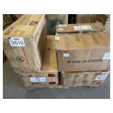 (4) Sets Assorted Home Furniture: (1) Dark Grey