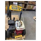 (1) Dewalt 3600 psi gasoline pressure washer