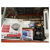 5 pcs Assorted Items: Fans, Exhaust, and Vacuum