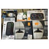 6 pcs Assorted Lighting and  Speakers