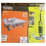 2 pcs Ridgid and Ryobi Items