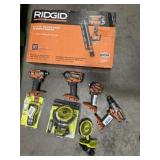 8 pcs Assorted Ridgid and Ryobi