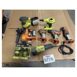 8 pcs Assorted Ridgid and Ryobi Items