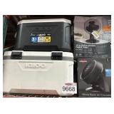 (4) Assorted Items: Coolers and Fans