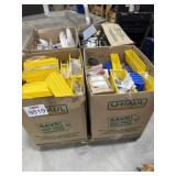 Pallet with four large boxes full of electronics