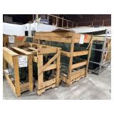 80 pcs approx assorted sizes tempered glass