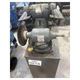 Lot of two grinders (1) two head grinder,