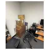 Contents of a storage room comprissing two