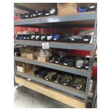 Shelving rack, adjustable shelves, adjustable
