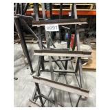 Is spiral staircase metal about 8 feet high and
