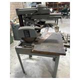 (1) Delta radial arm saw 12 inch (unknown