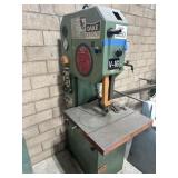 (1) Dake-Johnson V-16 Vertical Bandsaw