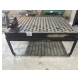 Welder table 5 x 6 ft.  3 inch  Acorn style platen