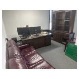 Contents of the room compressing an executive