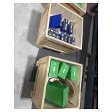 14 batteries mix (10 blues) 4 green