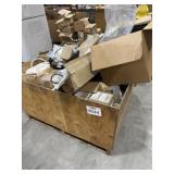 Gaylord box with several boxes containing