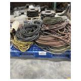 Pallet of electrical, pneumatic